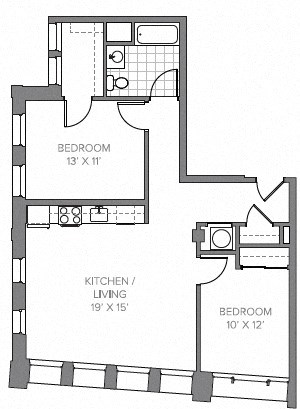 2 bedroom